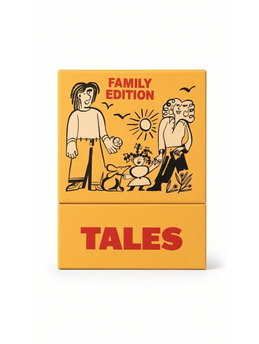 TALES Family Edition Card Game 150 Questions Family Bonding Conversation Deck
